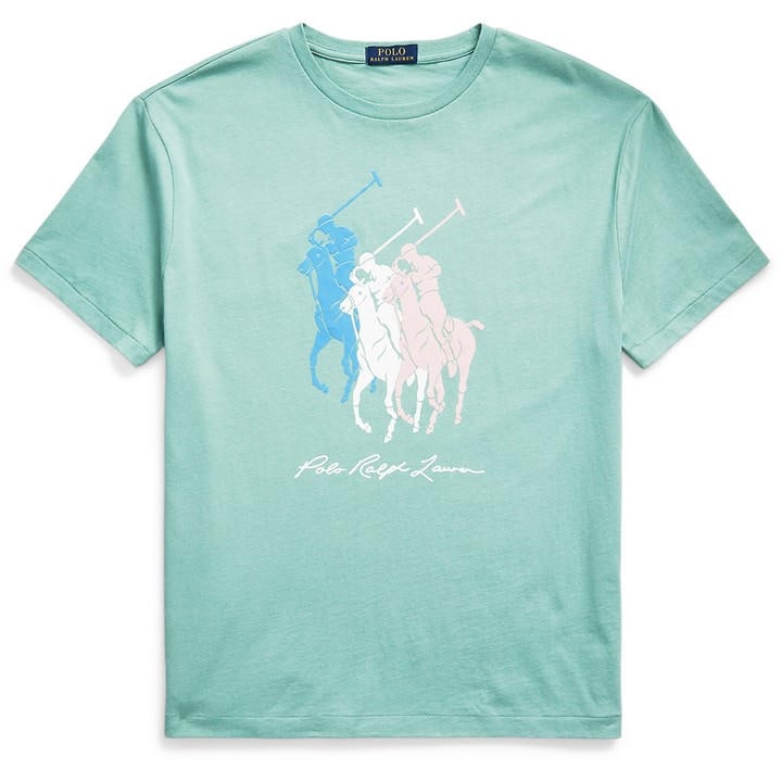 POLO RALPH LAUREN MULTI-COLOURED LOGO T-SHIRT