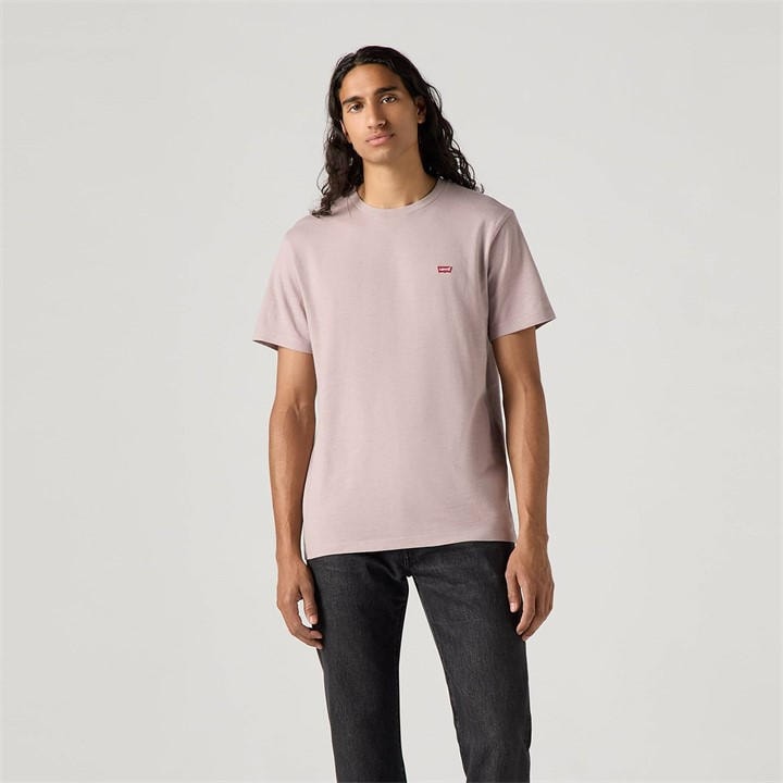Levis Men's Purple Original T Shirt Large