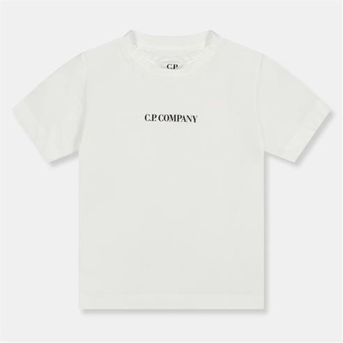 CP COMPANY - Kids' Centre Logo T-Shirt