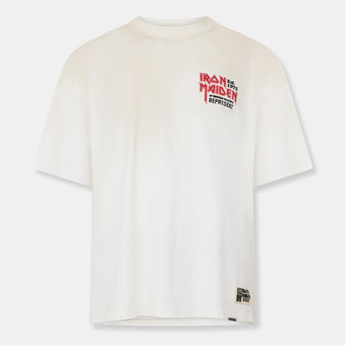 REPRESENT - Men's x Iron Maiden Anniversary T-Shirt Bold Branding