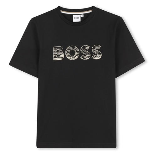 BOSS - Kids Print Regular Fit T-Shirt