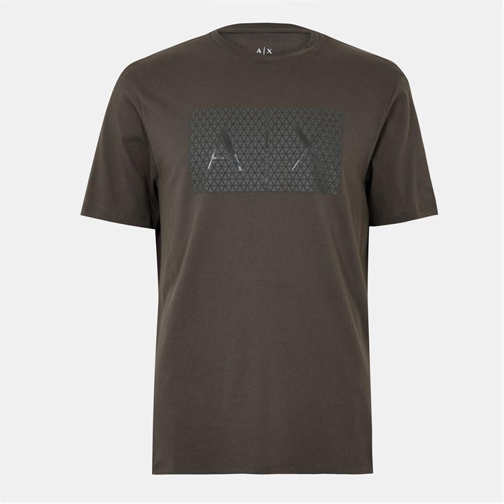 Armani Exchange Men's Green T-Shirt