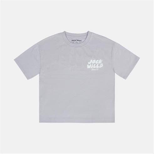 Jack Wills - Kids' Cotton Short Sleeve Crew Neck T-Shirt
