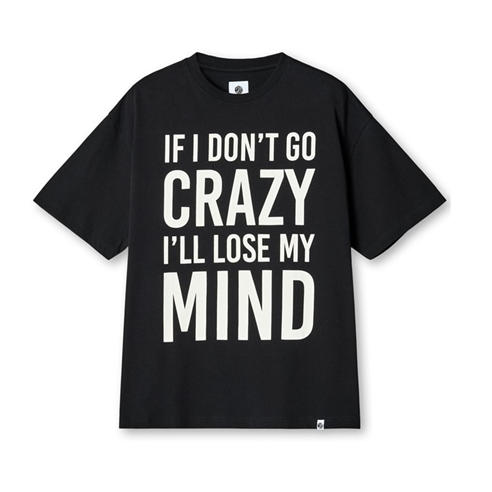 Pretty Green - Men's Don't Go Crazy Regular Fit T-Shirt