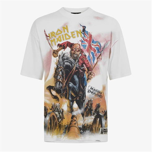 REPRESENT - Men's x Iron Maiden Bold Fashion Heavy Metal T-Shirt