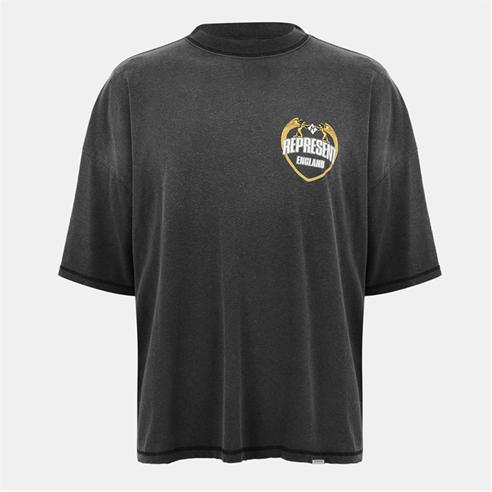 REPRESENT - Men's Rep Angel Border Oversized T-Shirt