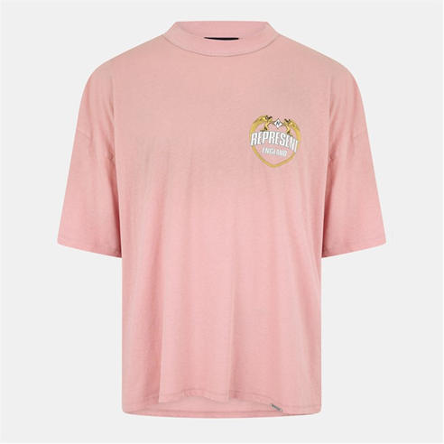 REPRESENT - Men's Rep Angel Border Oversized T-Shirt