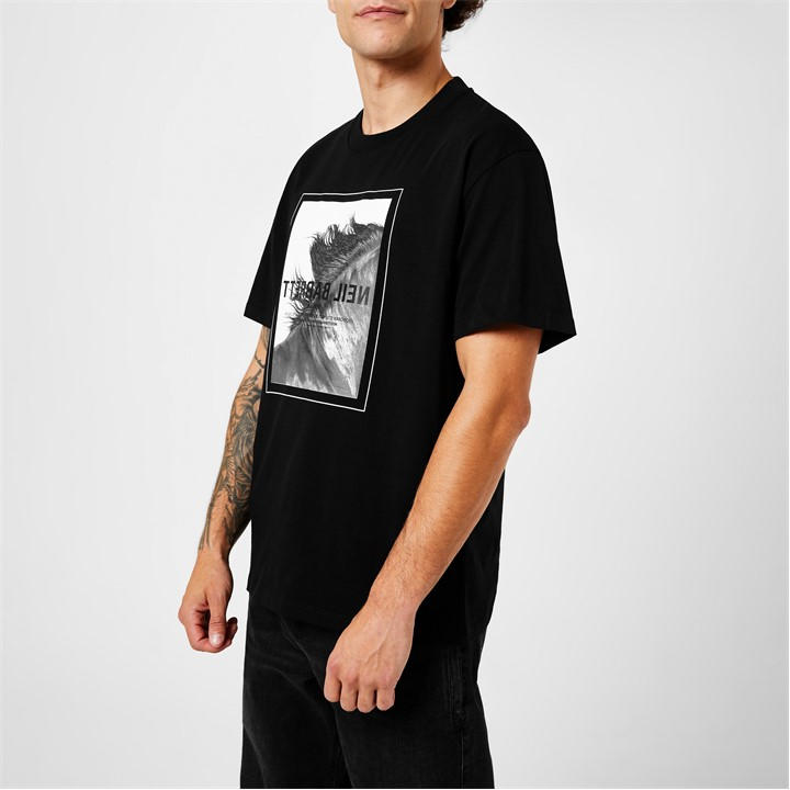 NEIL BARRETT PRINTED T-SHIRT