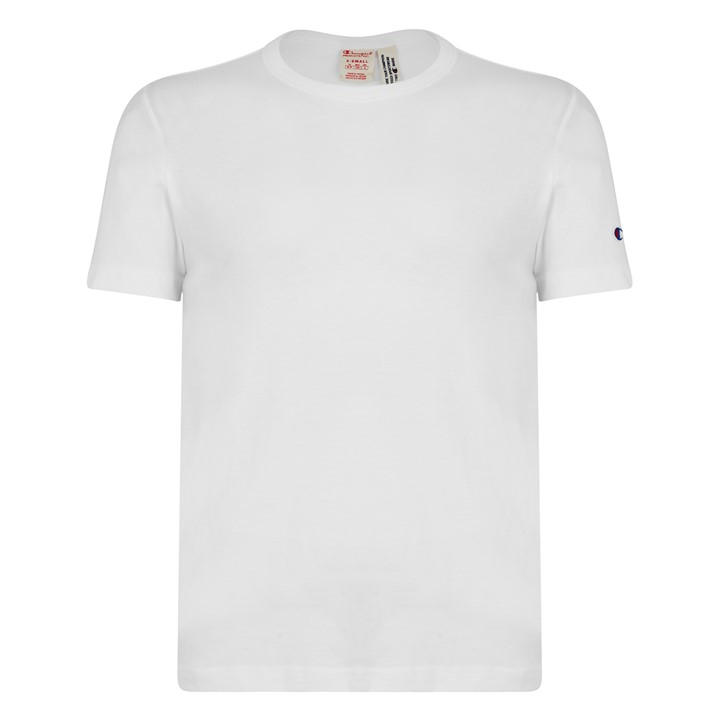 Champion Crewneck T-shirt Mens In White