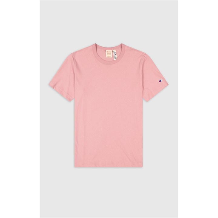 Champion Crewneck T-shirt Mens In Pink