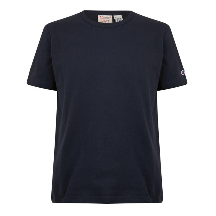 Champion Crewneck T-shirt Mens In Blue