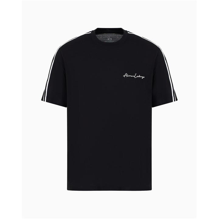 Armani Exchange T-shirt In Black