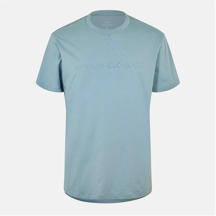 ARMANI EXCHANGE BOSSED LOGO T-SHIRT