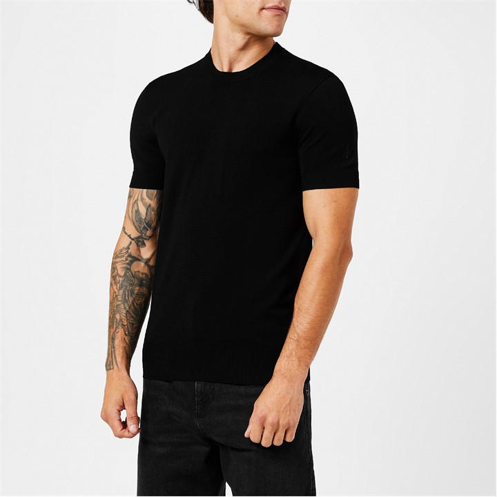 NEIL BARRETT ECHNO KNIT T-SHIRT