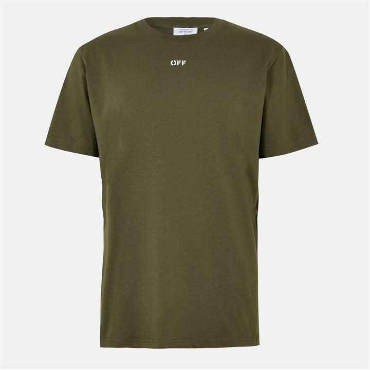 OFF-WHITE STAMP REGULAR FIT T-SHIR