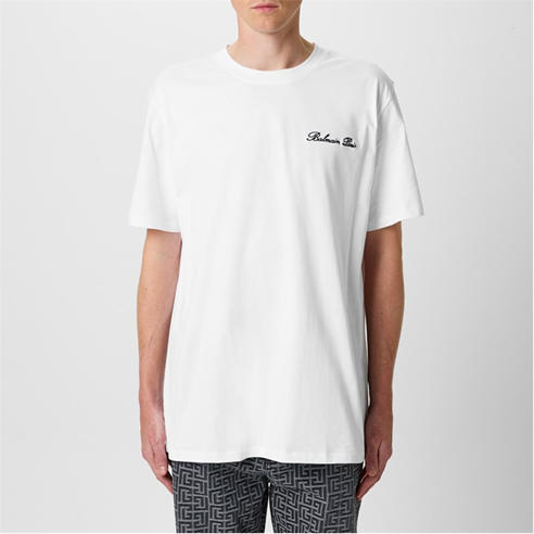 BALMAIN - Embroidered Logo T-Shirt