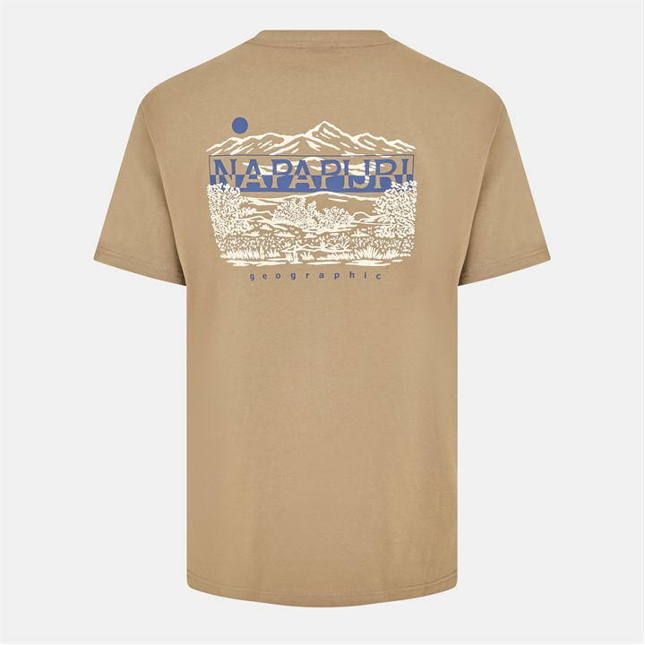 Black 041 - Napapijri - Graphic T-shirt Mens