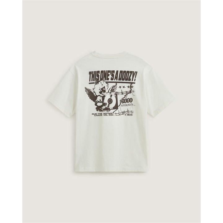 Vans Earth Graphic Tee Me In White