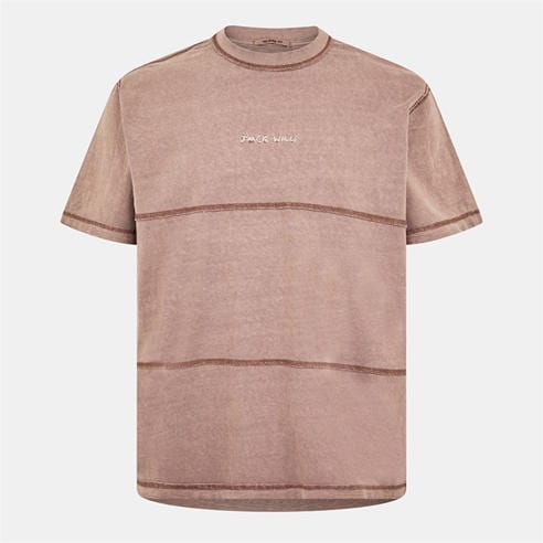 Jack Wills - Men's JW Garment Dye Regular Fit T-Shirt