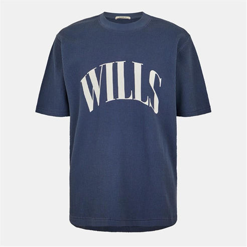 Jack Wills - Men's JW Waffle Graphic Regular Fit T-Shirt