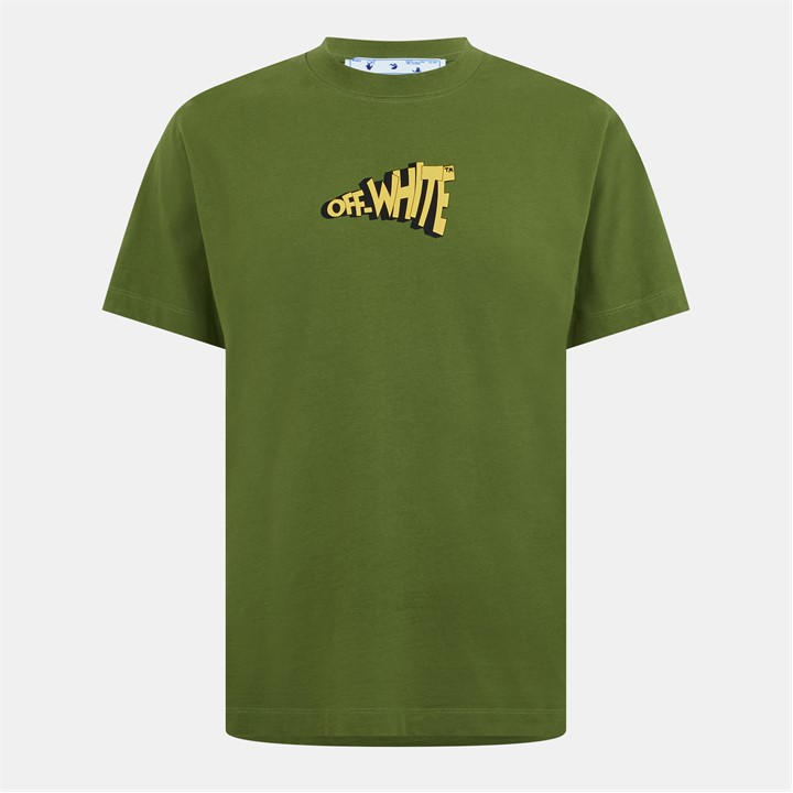 Off White Men's Multi Off Ctn Slim Tee Extra Large