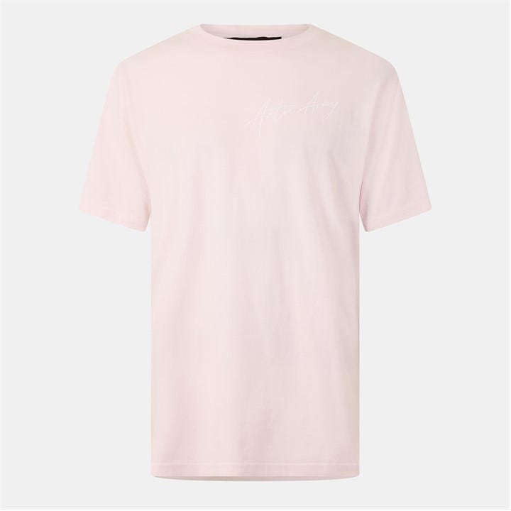 Arctic Army Rctic Script Ts In Pink