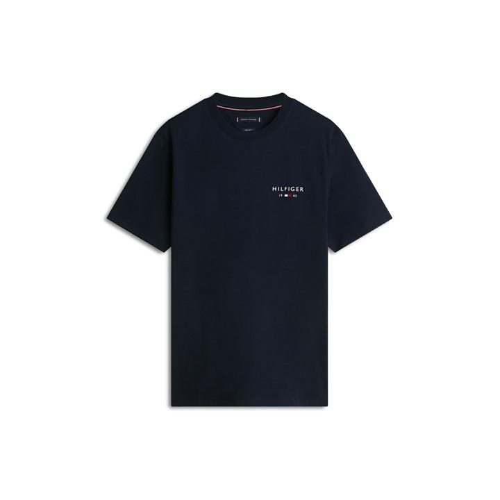 Tommy Hilfiger Men's Blue Tommy Brand Love Tee Sn61