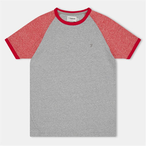 Farah - Injection Slub Ringer Ss Tee Juniors