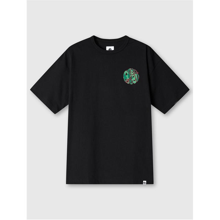 Pretty Green Twisted Melon Ts In Black