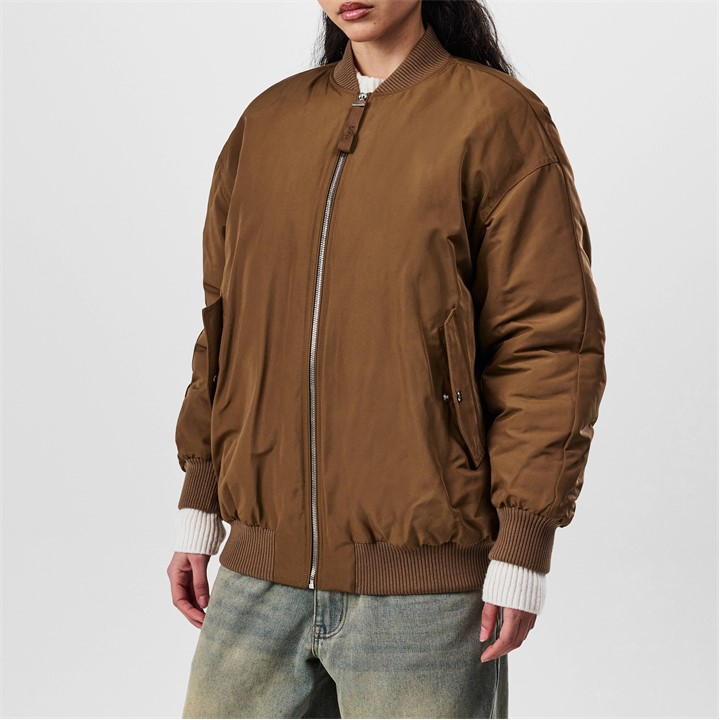 HUGO BOSS WOMEN'S C PIROMBA BOMBER PARKA JACKET