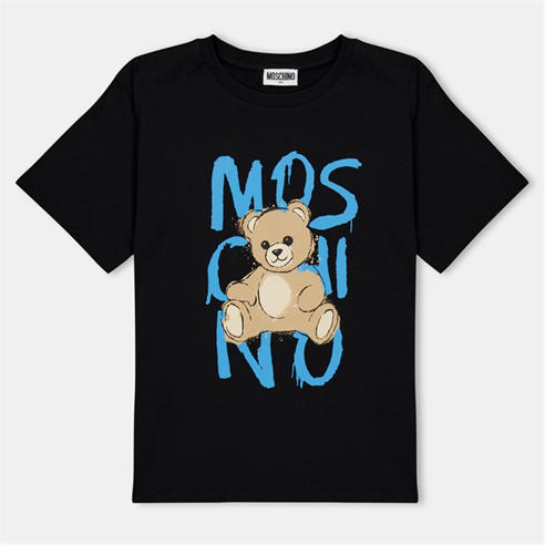 MOSCHINO - Unisex Kids' Spray Logo T-Shirt