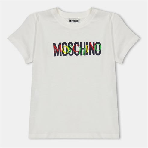 MOSCHINO - Unisex Kids' Soft Fabric T-Shirt