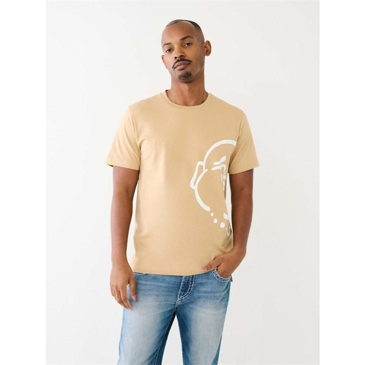 TRUE RELIGION BUDDHA CREW T-SHIRT MENS