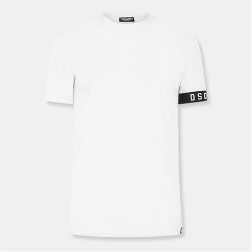 DSQUARED2 - Men's DSQ Band Logo Slim Fit T-Shirt
