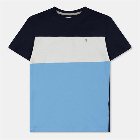Farah - Colourblock Ss Tee Juniors