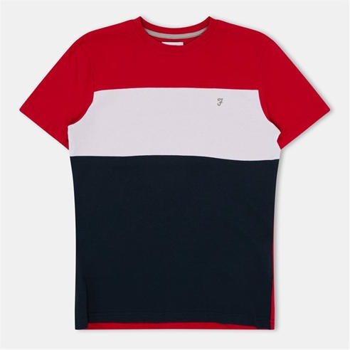 Farah - Colourblock Ss Tee Juniors