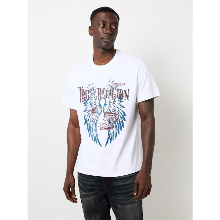 TRUE RELIGION WING GRAPHIC T-SHIRT MENS