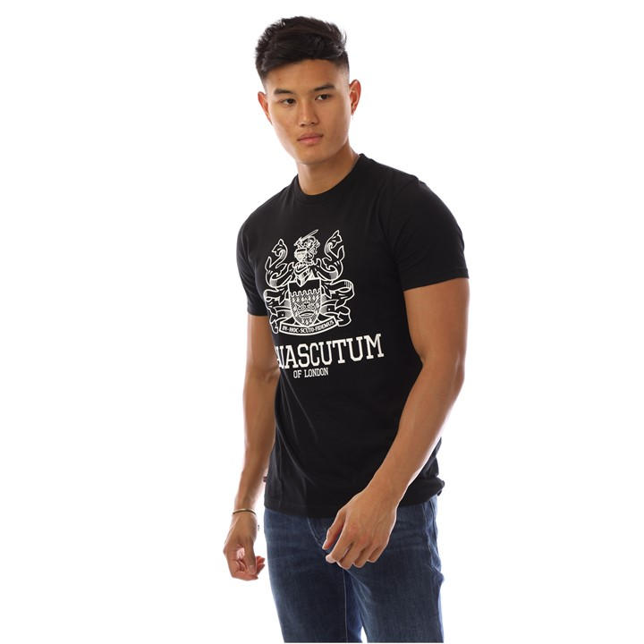 Aquascutum Men's Multi Logo Tee 2XL