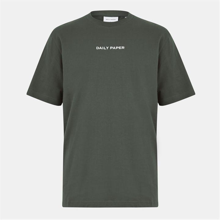 Daily Paper Logotype Cotton T-shirt In Green