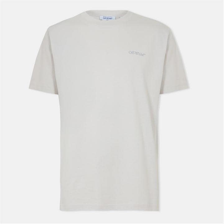 OFF-WHITE BOOKISH SLIM REGULAR FIT T-SHIR