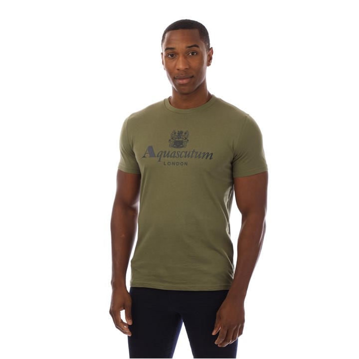 Aquascutum Men's Multi Logo Tee 2XL