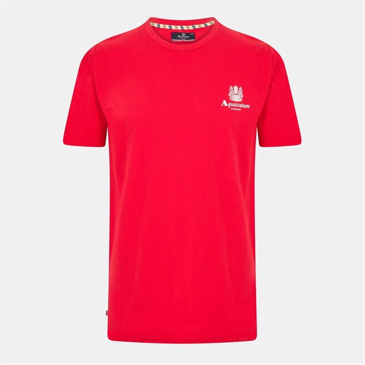 Aquascutum Men's Multi Logo Tee 2XL