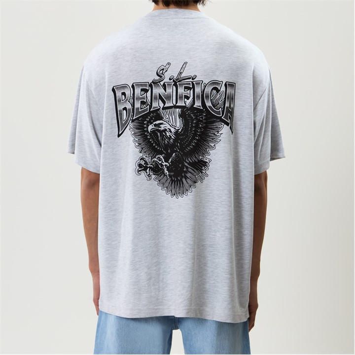 Grey Marl - Legacies - Benfica Flight T-Shirt