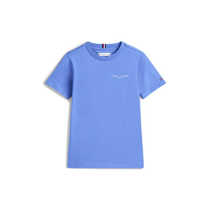 Tommy Hilfiger Boys Blue Tommy Mini Corp Tee Jn54