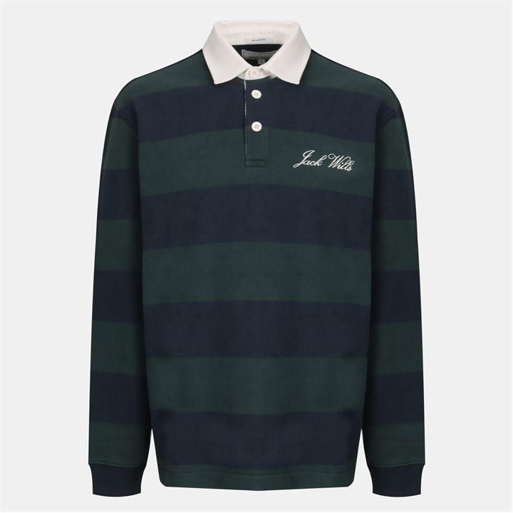 Jack Wills Rugby Polo Sn54 - Grey