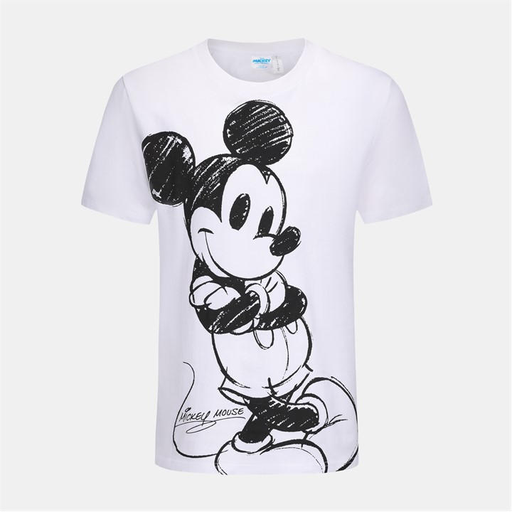 Character Ss T-shirt Mens In Grey