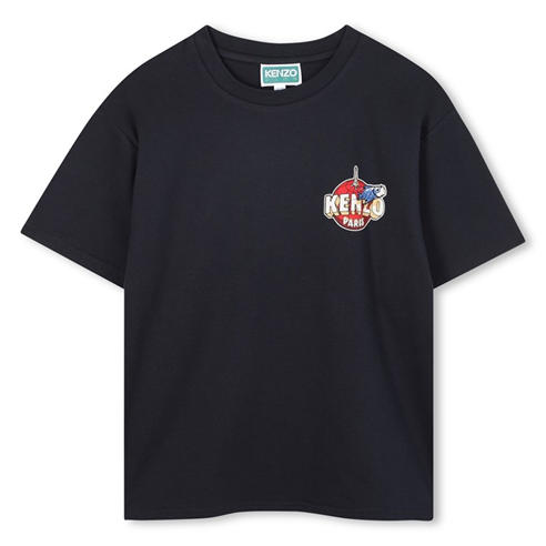 KENZO - Unisex Kids' Small Print Regular Fit T-Shirt