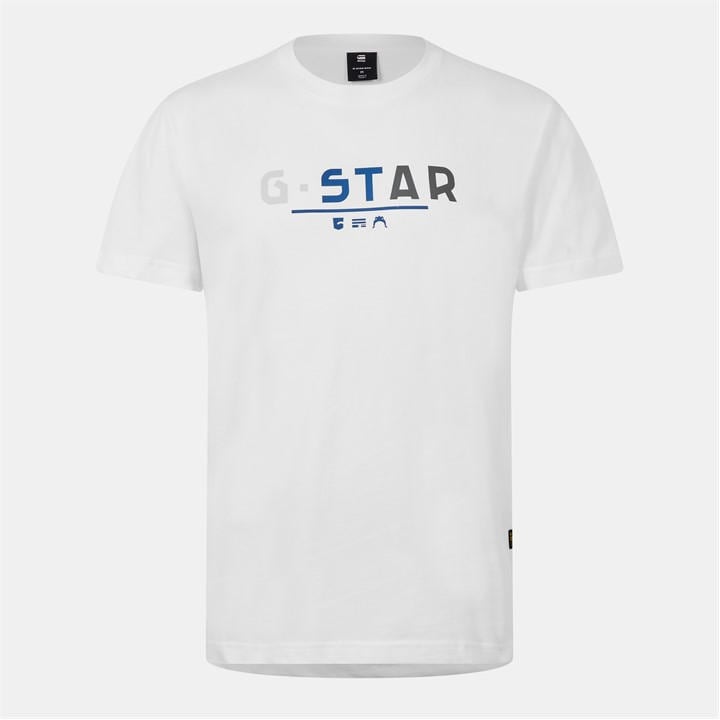 Amber - G Star - Multi Logo Graphic T-Shirt