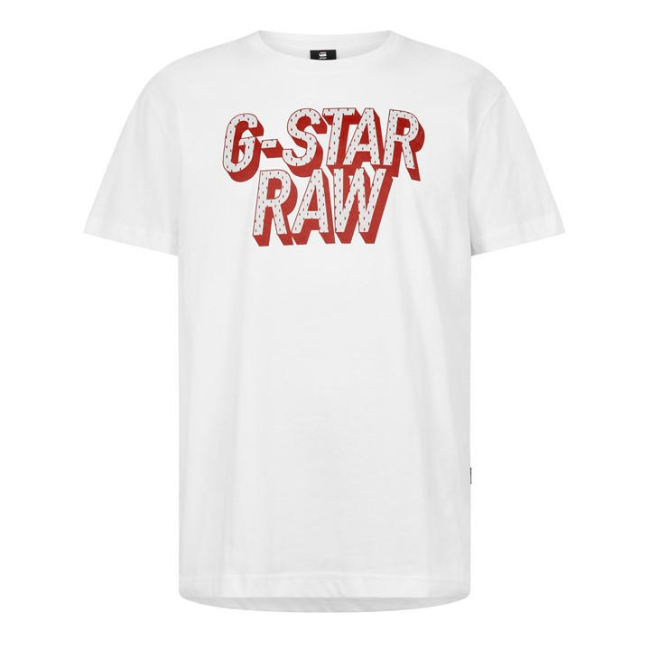 G-STAR 3D DOTTED GRAPHIC T-SHI