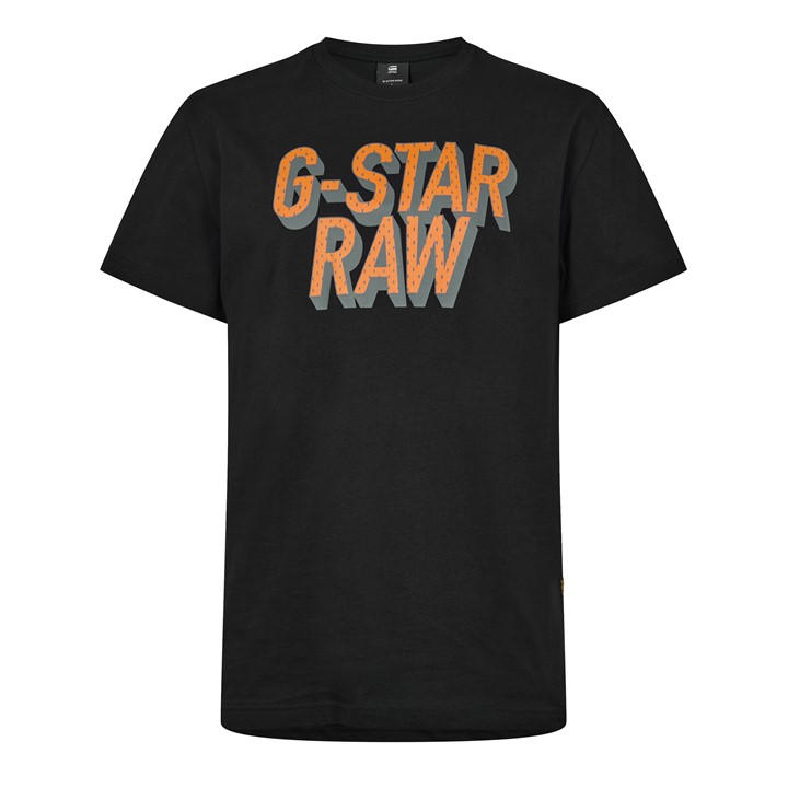 G-STAR 3D DOTTED GRAPHIC T-SHI